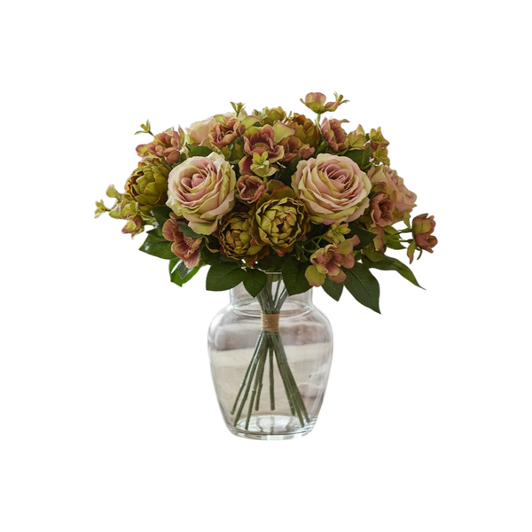 Urban Bloom Designer Floral Arrangement (2 Bunches in Vase)