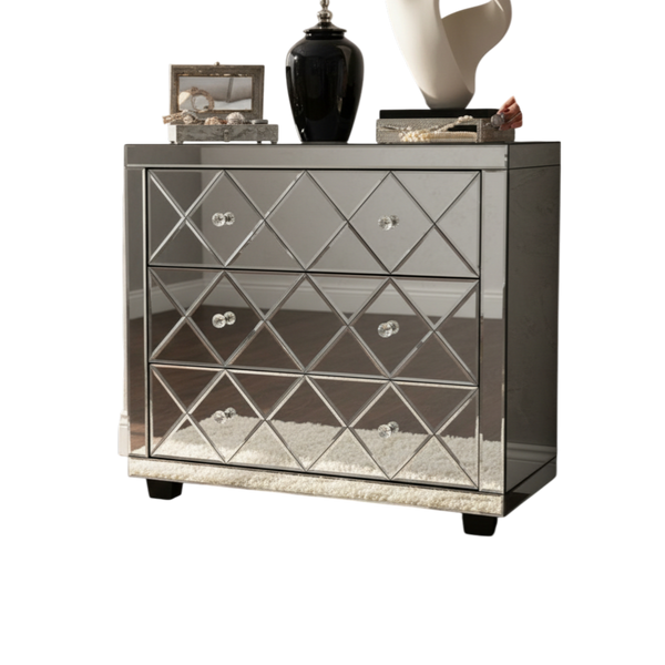 Luxe Mirrored Chester Table