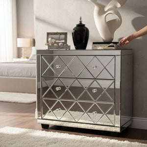 Luxe Mirrored Chester Table