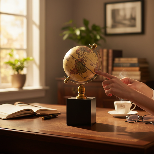 Luxury Table Globe Decorative Accent