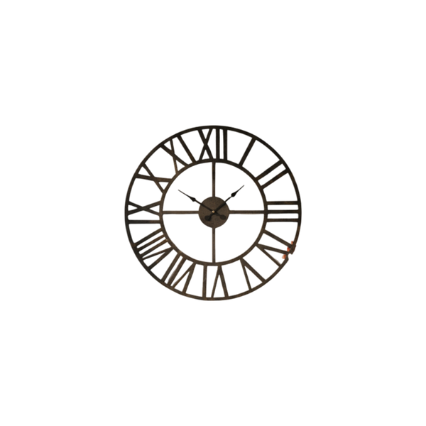 Timeless Iron Roman Wall Clock