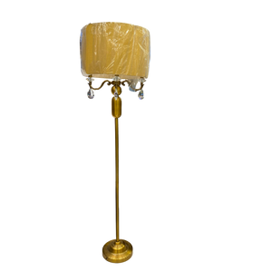 Classic Vintage Brass Quad LED Floor Lamp