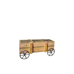 Vintage Wagon Flower Cart