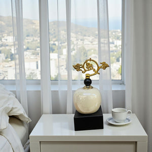 Aurora Luxe Metallic Decor Accent
