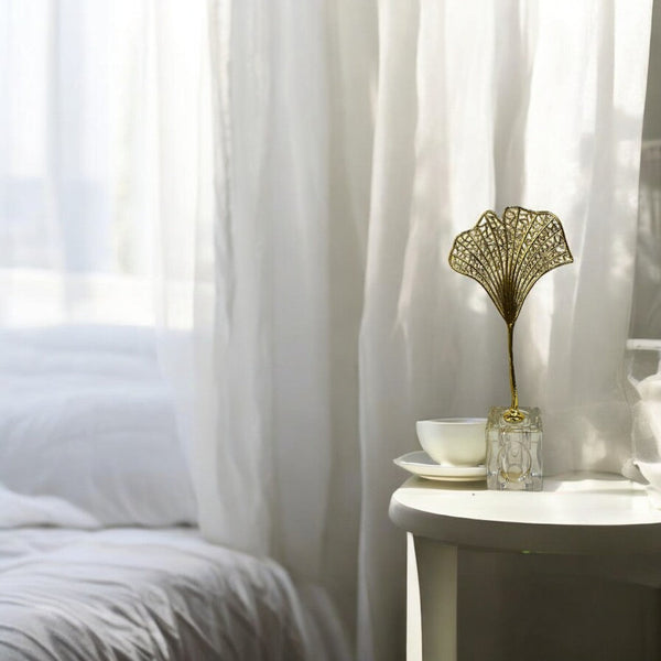 Vintage Brass and Crystal Pedestal Centerpiece
