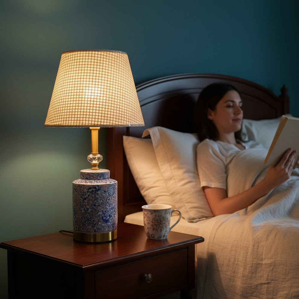 Vintage Glow Ceramic Table Lamp