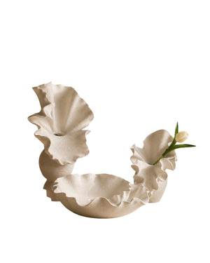 Organic Bloom Ceramic Vases