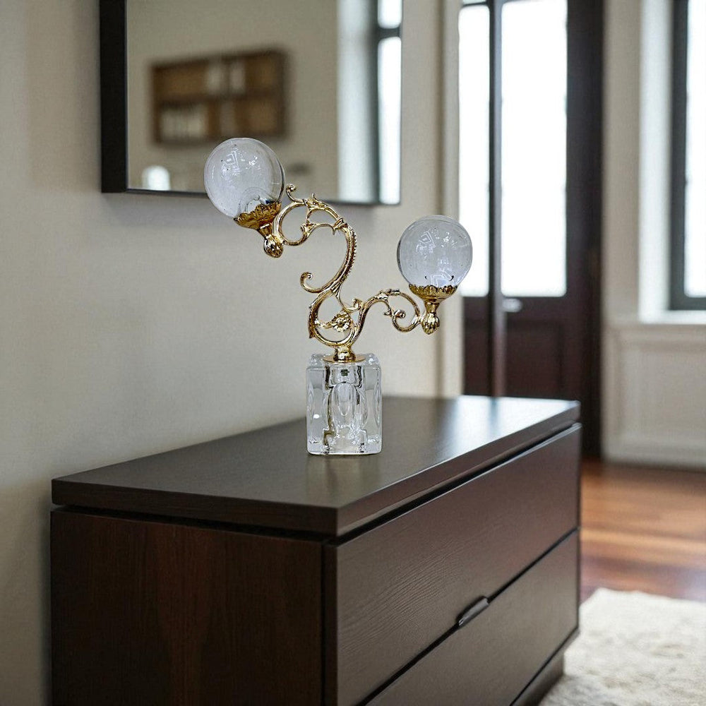 Elegant Dual Ball Table Ornament