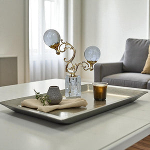 Elegant Dual Ball Table Ornament