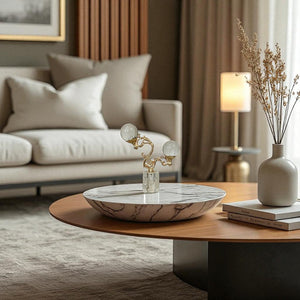 Elegant Dual Ball Table Ornament