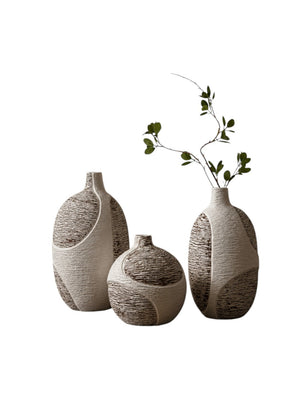 Artisan Pattern Ceramic Vases