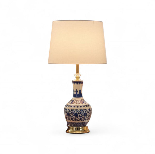Classic Oriental Porcelain Table Lamp