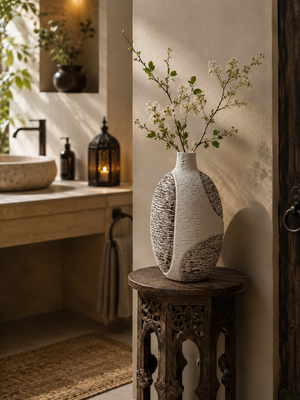 Artisan Pattern Ceramic Vases