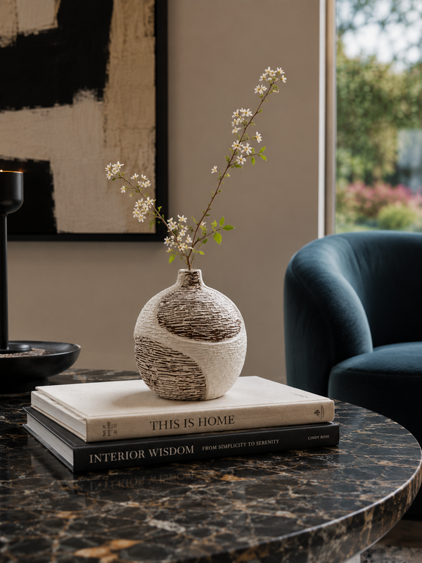 Artisan Pattern Ceramic Vases