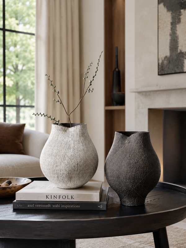 Modern Dual Tone Ceramic Vase
