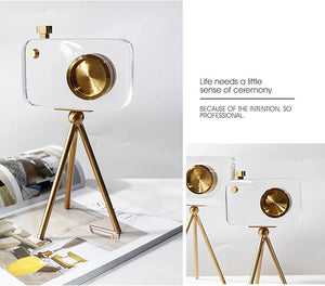 Crystal Vision Camera Decor Ornaments