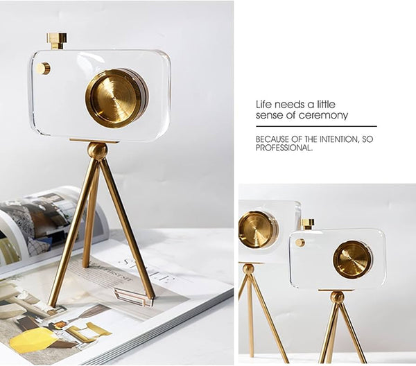 Crystal Vision Camera Decor Ornaments