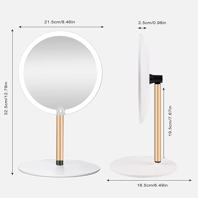 Minimalist Stretchable LED Vanity Mirror