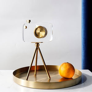 Crystal Vision Camera Decor Ornaments