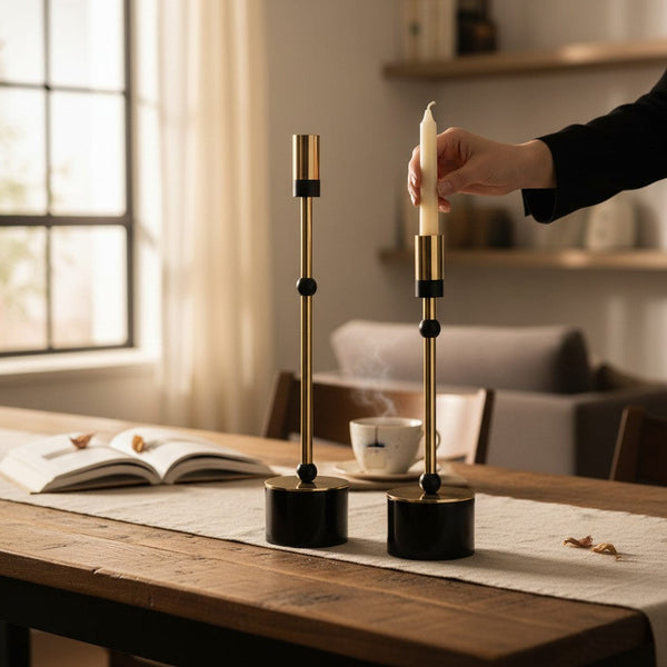 Modern Luxury Candle Holders Set