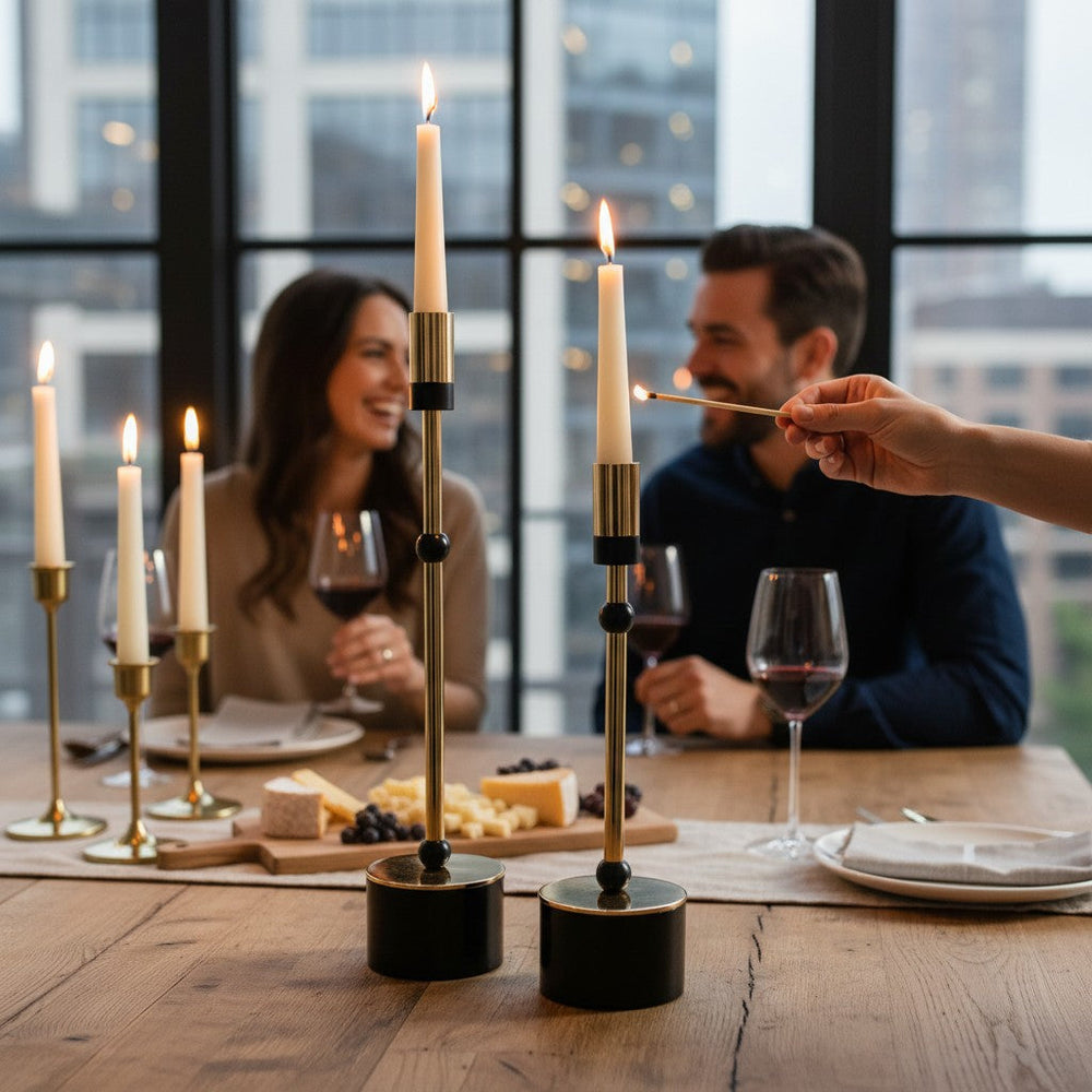 Modern Luxury Candle Holders Set
