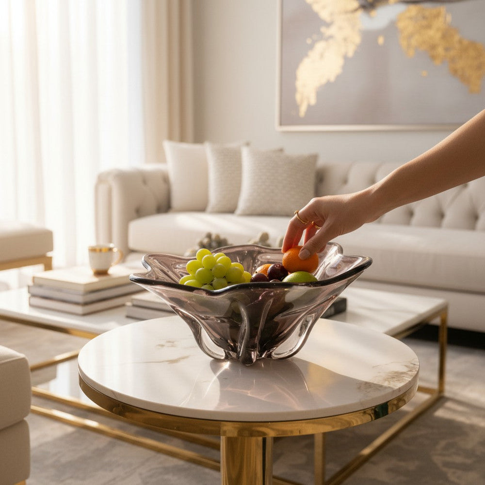 Modern Artistic Decorative Glass Bowl
