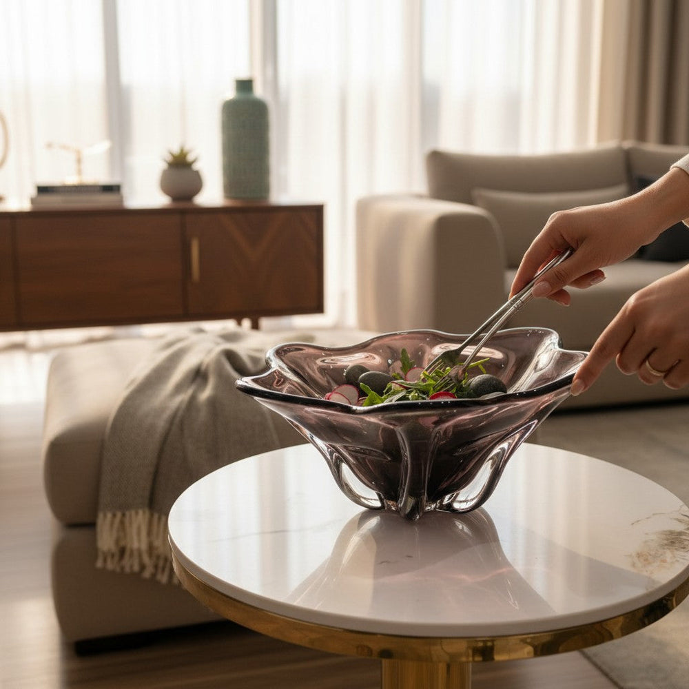 Modern Artistic Decorative Glass Bowl