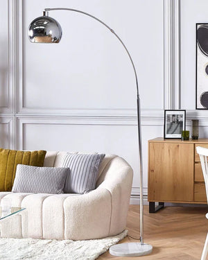 Silver Nexus Arch Floor Lamp (3 Sizes Available)