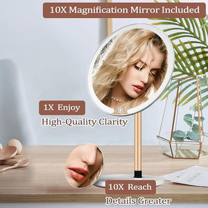 Minimalist Stretchable LED Vanity Mirror