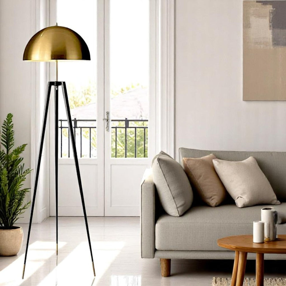Trilume Metal Tripod Floor Lamp