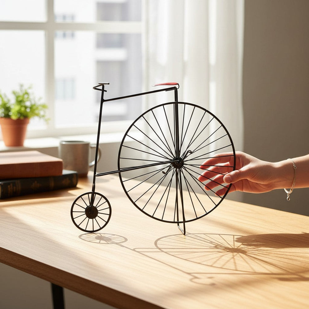 Vintage Penny-Farthing Bicycle Model