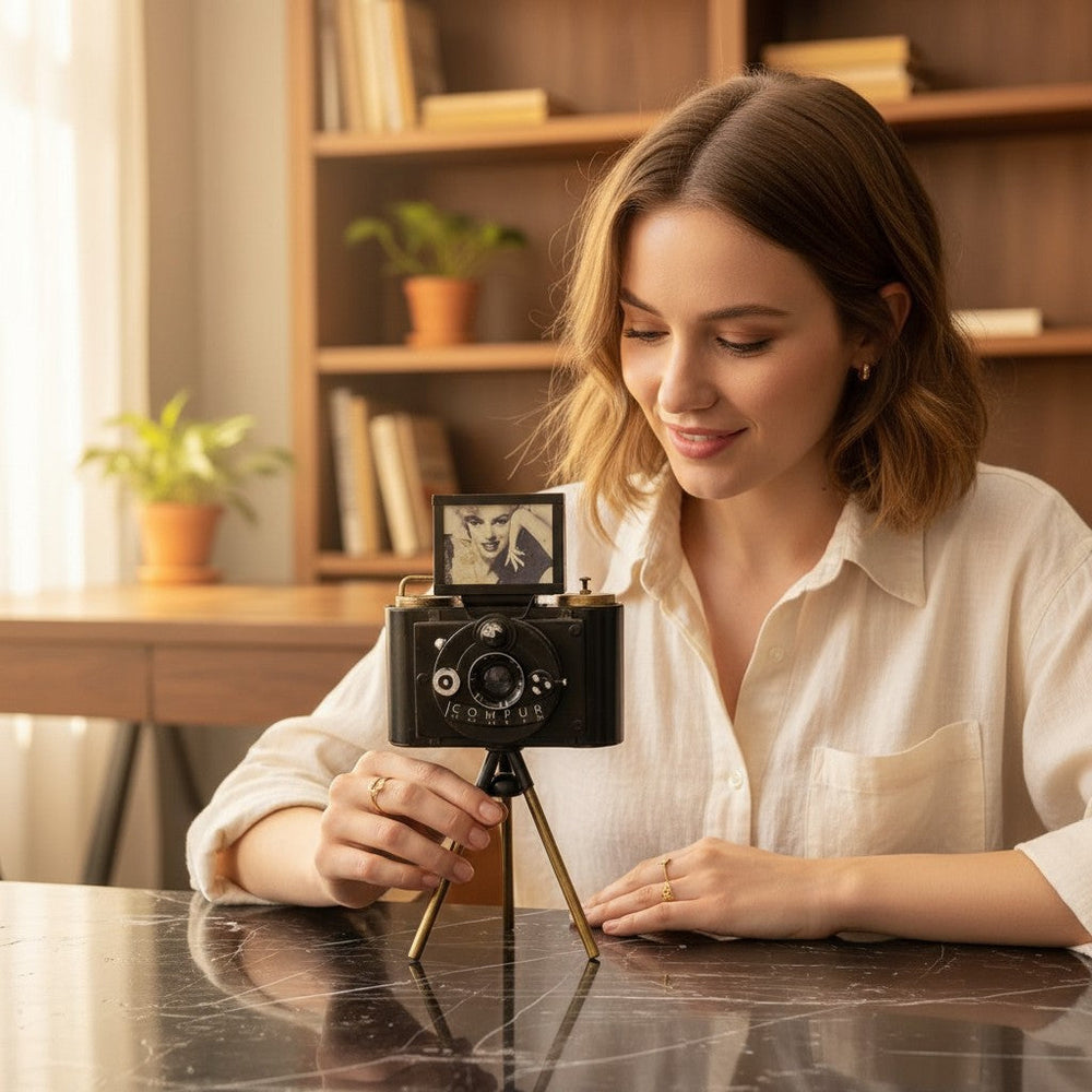 Vintage Camera Decor Piece