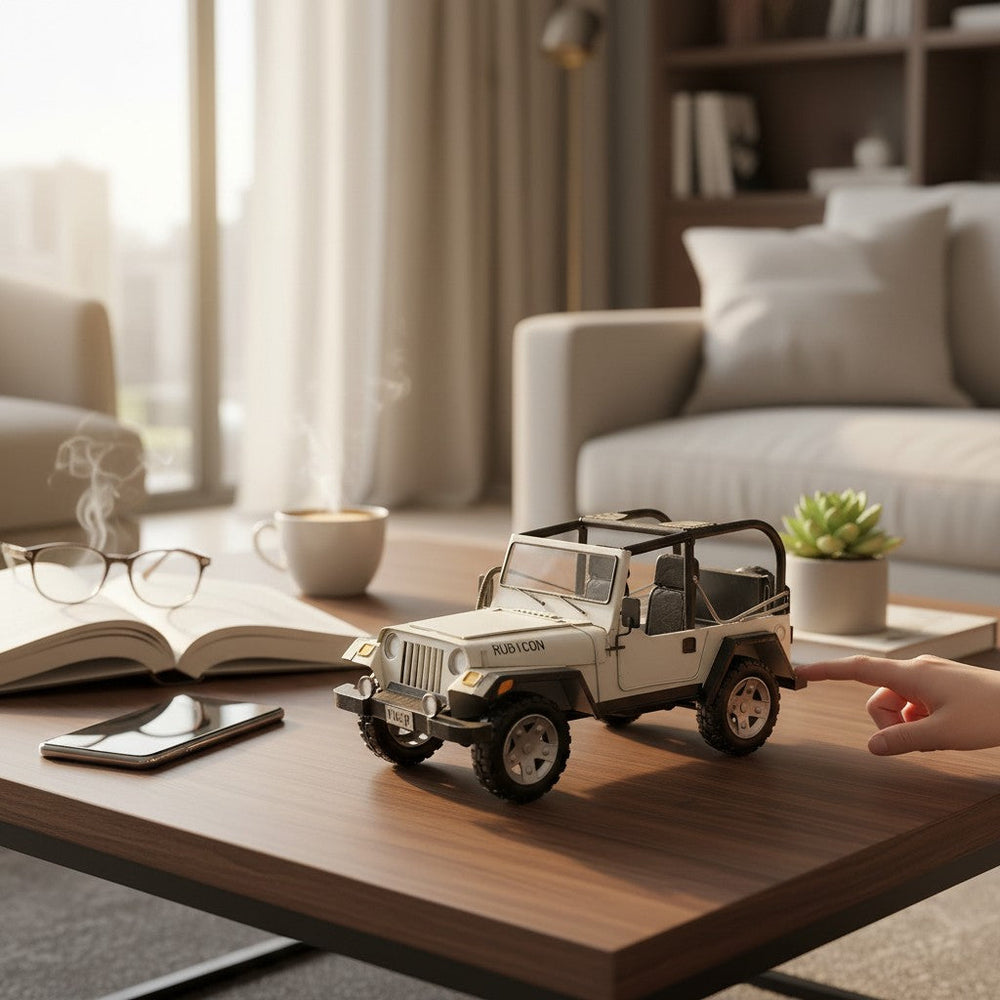 Vintage Rubicon Jeep Model