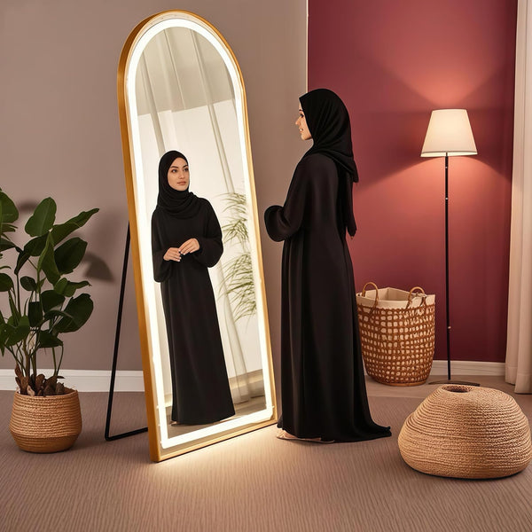 Celestia Arch Full-Length Floor Mirror