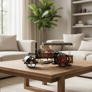 Vintage Steam Roller Model Decor