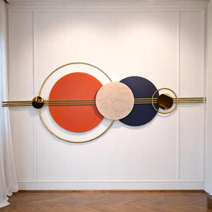 Elysian Trace – Metallic Gold Huge Wall Art
