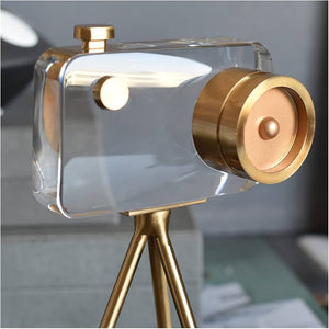 Crystal Vision Camera Decor Ornaments
