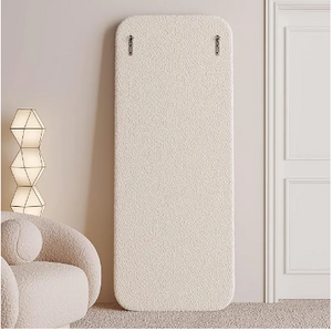 Solara Organic Boucle Arch Full-Length Mirror