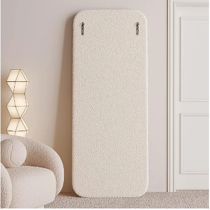 Solara Organic Boucle Arch Full-Length Mirror