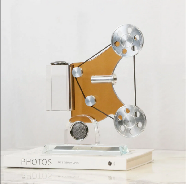 Kinetic Crystal Desk Sculpture