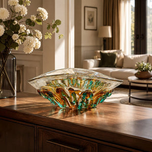 Luxury Multicolor Glass Bowl