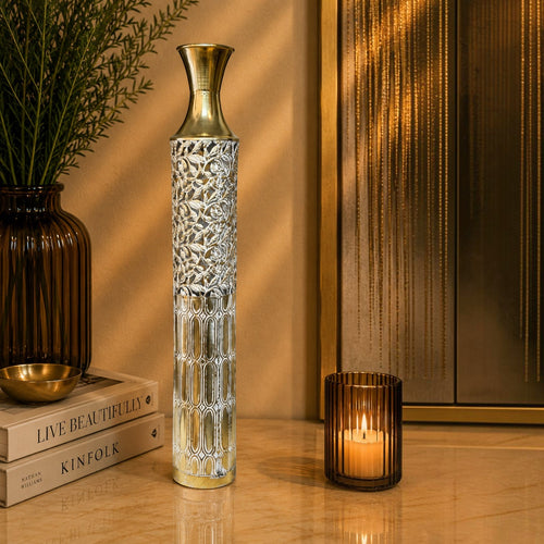 Luxury Textured Gold Decorative Floor Vases