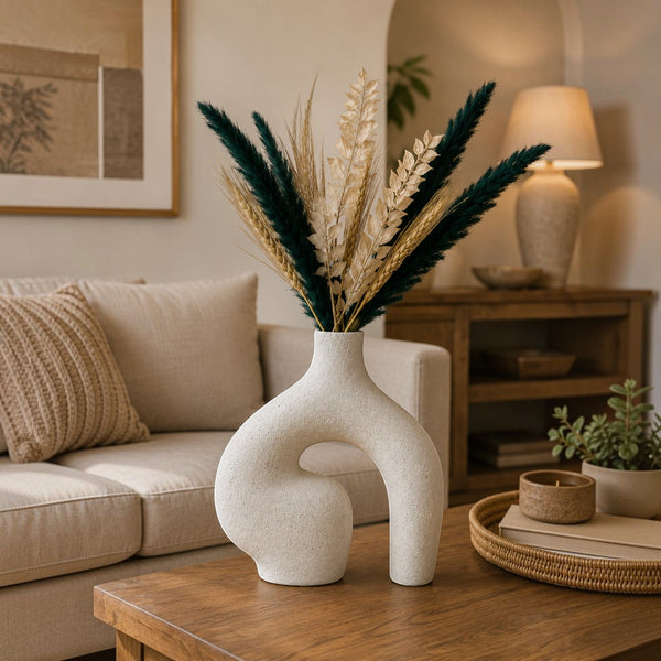 Modern Sculptural Ceramic Decorative Vase