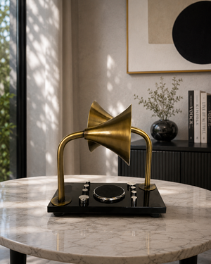 Modern Crystal Gramophone Model
