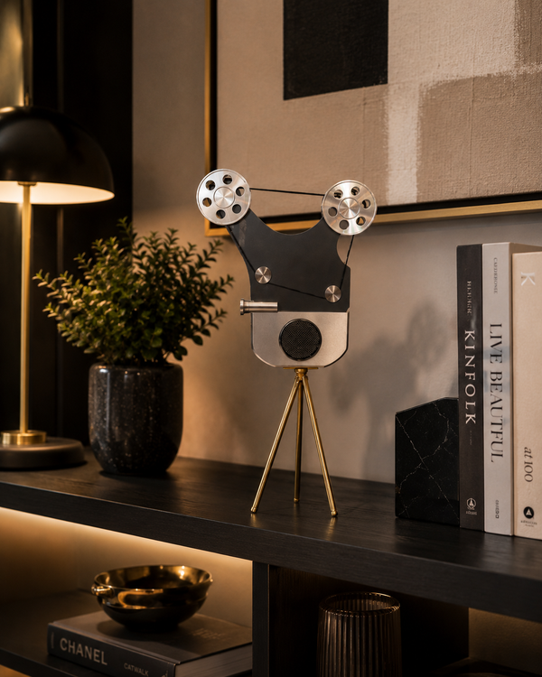 Cinematic Crystal Film Projector Model