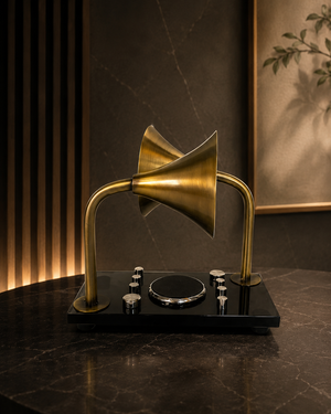 Modern Crystal Gramophone Model