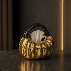 Elegant Ceramic Bag Tissue Holders