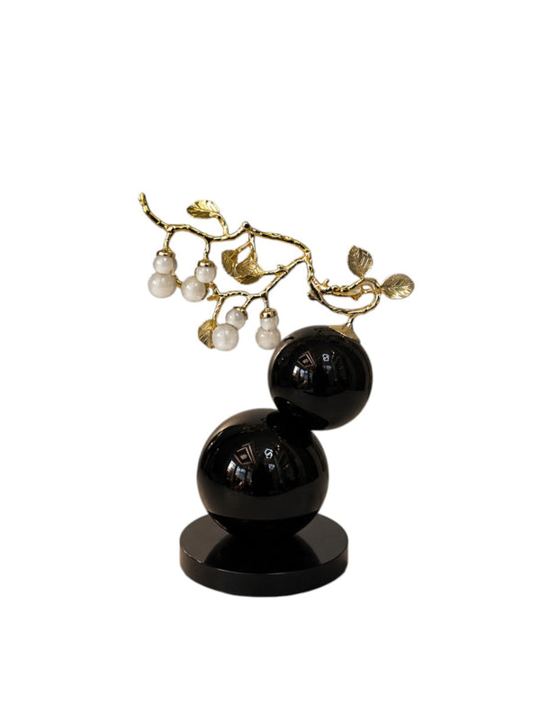 Celestial Crystal Cherry Table Ornament