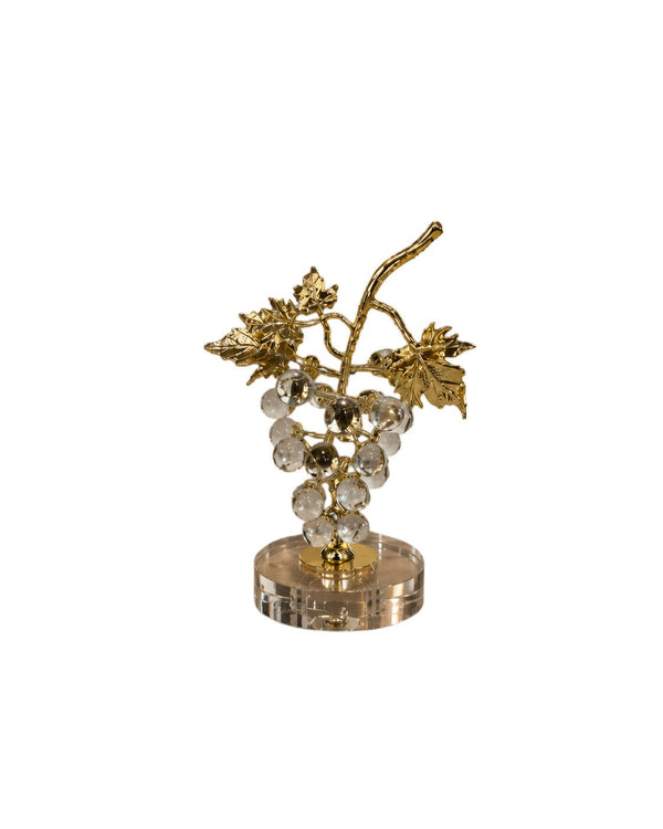 Sparkled Crystal Decorative Grapes