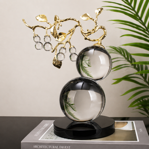 Celestial Crystal Cherry Table Ornament